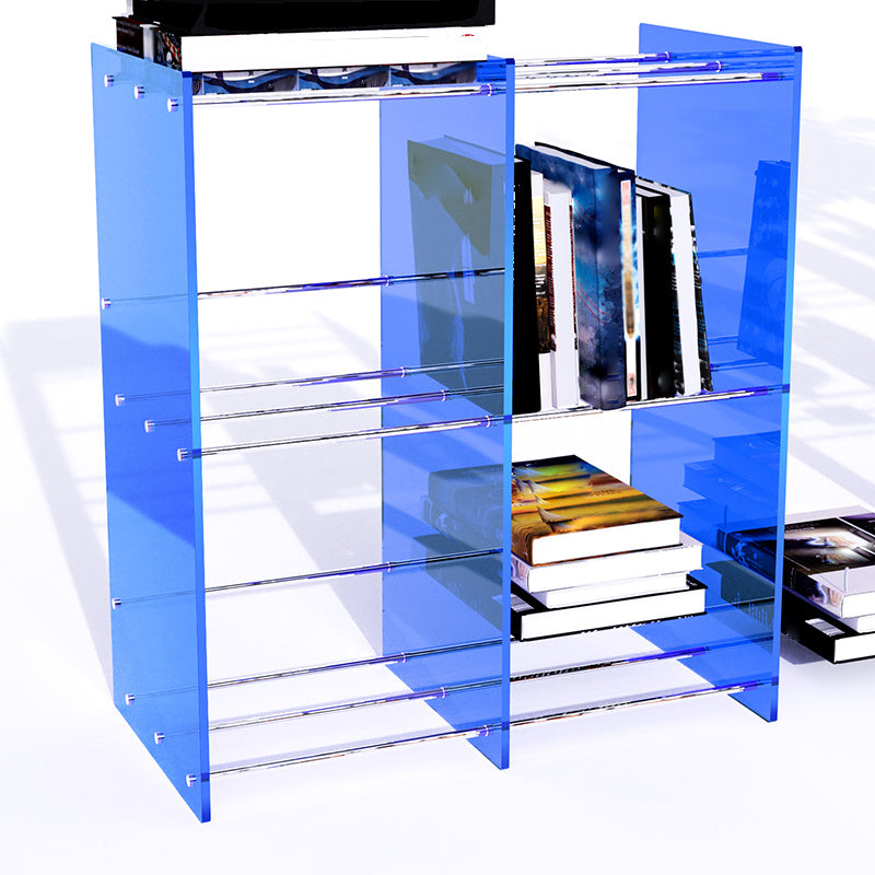 Multiple Colors Modern Style Bookshelf Acrylic Bookcase for Home