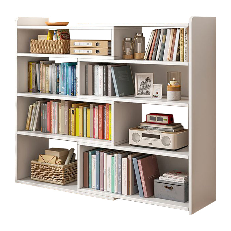 Contemporary Style Bookshelf Open Back Bookcase for Home Office