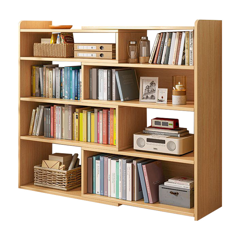Contemporary Style Bookshelf Open Back Bookcase for Home Office