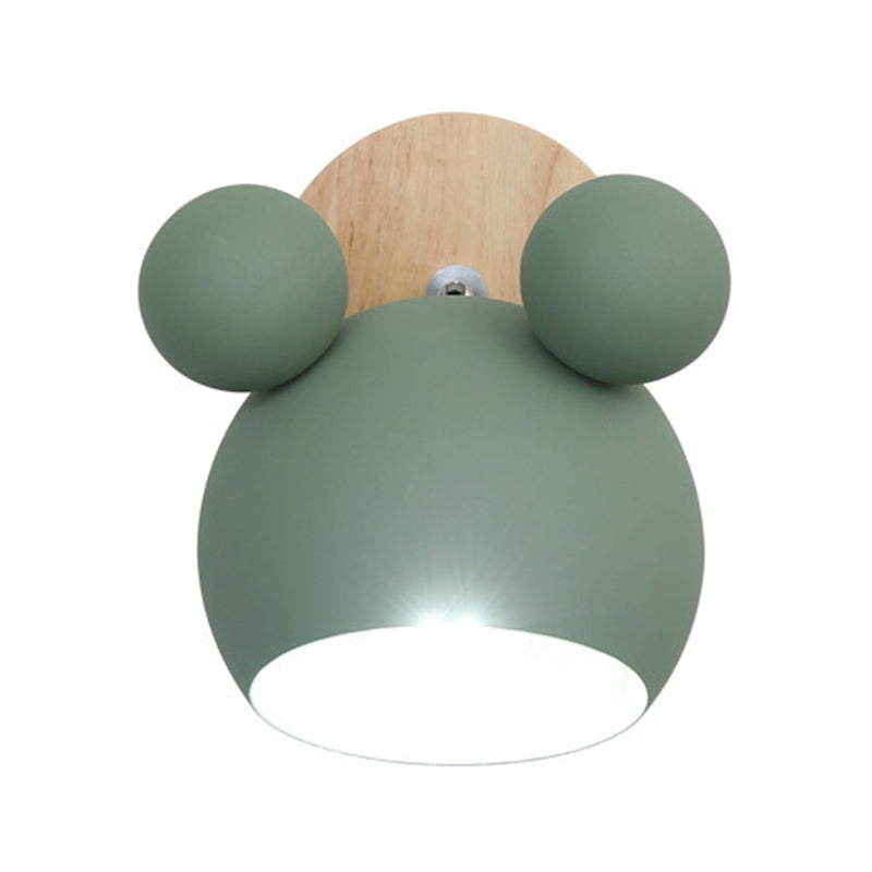 Mouse Simplicity Wall Sconce Colorful Metal Wall Mounted Lamp for Sitting Room