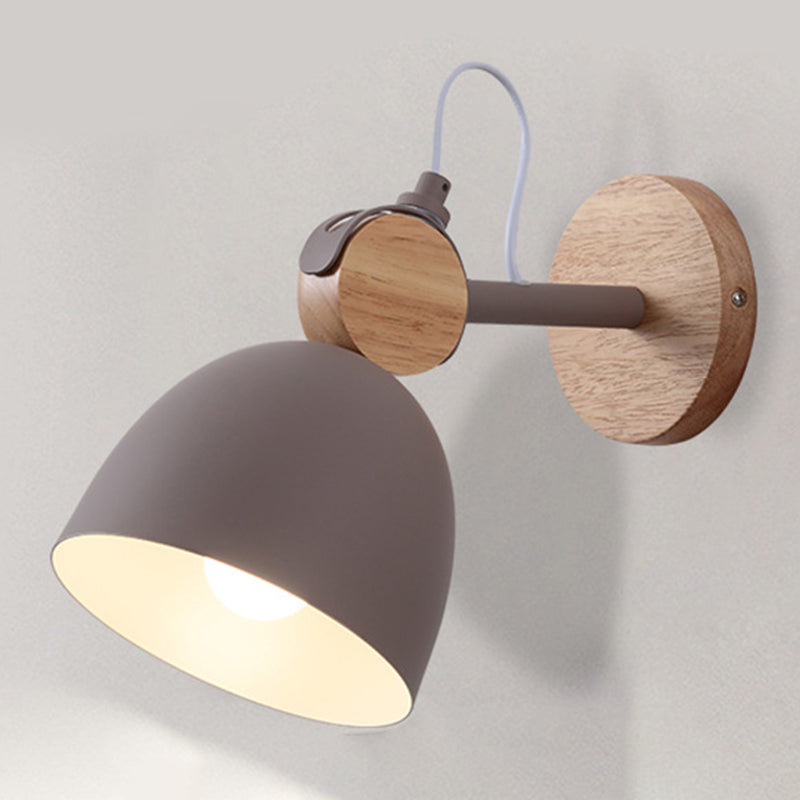 Metal Geometric Wall Mounted Lamps Modern Style 1 Light Wall Light Sconces