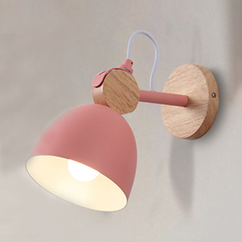 Metal Geometric Wall Mounted Lamps Modern Style 1 Light Wall Light Sconces