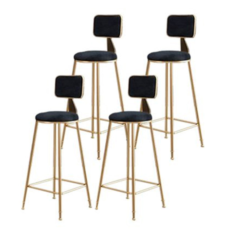 Nordic Metal Bar-stool Round Counter Bar Stool for Kitchen Bar