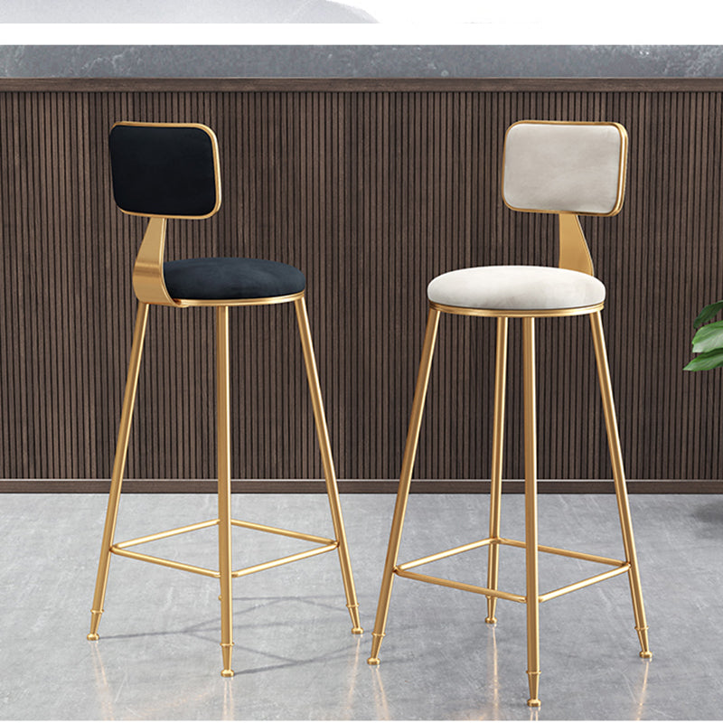 Nordic Metal Bar-stool Round Counter Bar Stool for Kitchen Bar