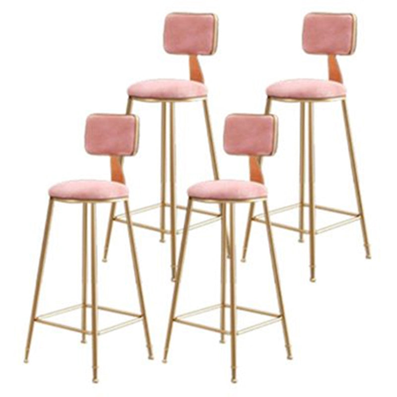 Nordic Metal Bar-stool Round Counter Bar Stool for Kitchen Bar