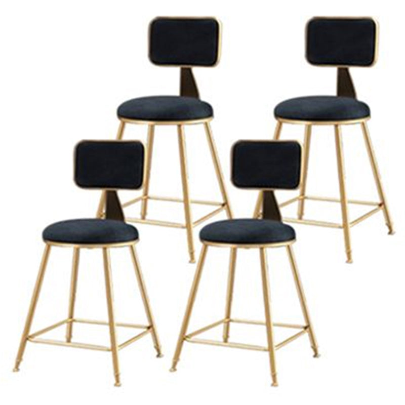 Nordic Metal Bar-stool Round Counter Bar Stool for Kitchen Bar