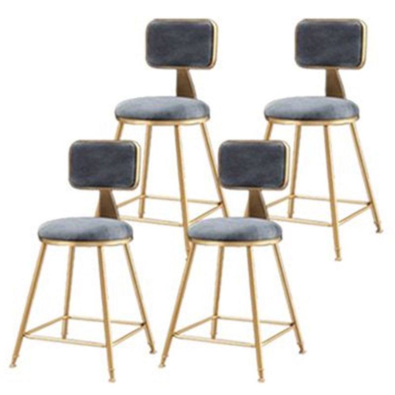 Nordic Metal Bar-stool Round Counter Bar Stool for Kitchen Bar