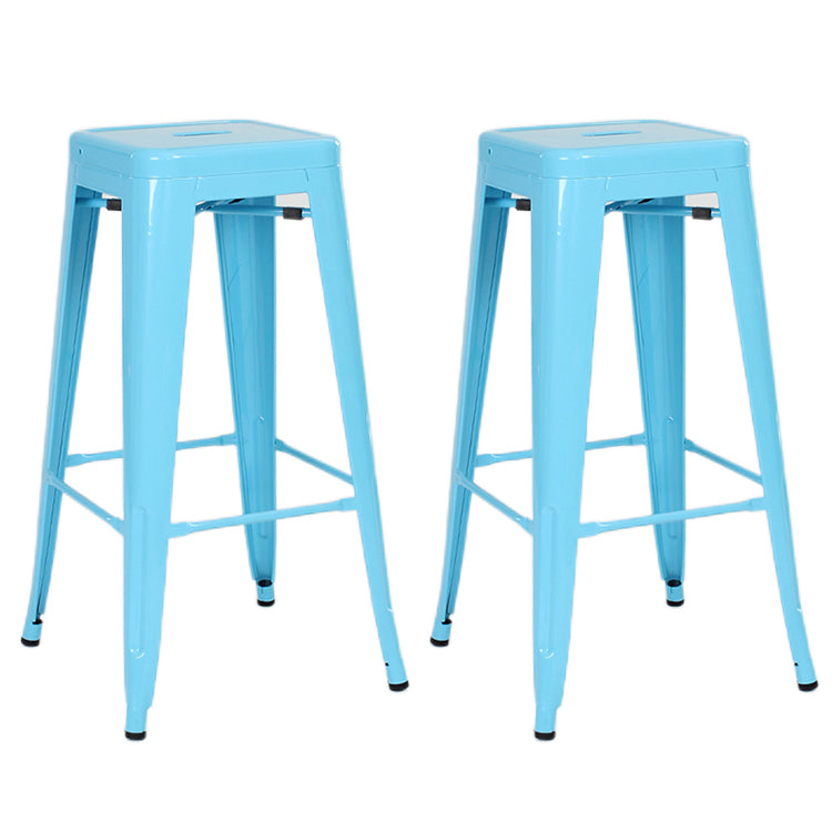 Industrial Style Bar-stool Metal Counter Bar Stool for Kitchen