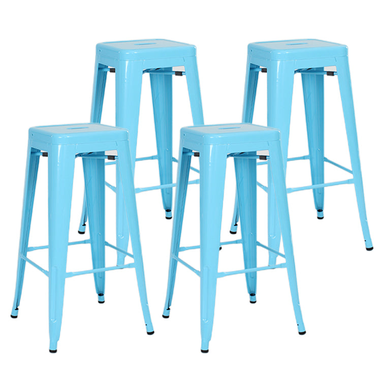 Industrial Style Bar-stool Metal Counter Bar Stool for Kitchen