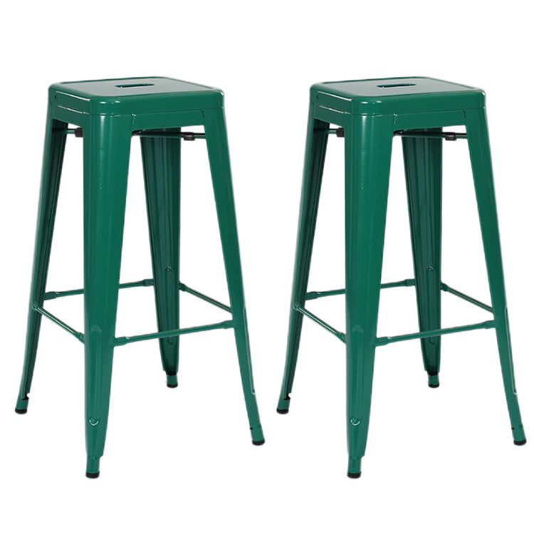 Industrial Style Bar-stool Metal Counter Bar Stool for Kitchen