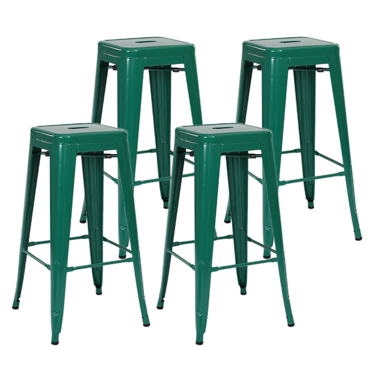 Industrial Style Bar-stool Metal Counter Bar Stool for Kitchen