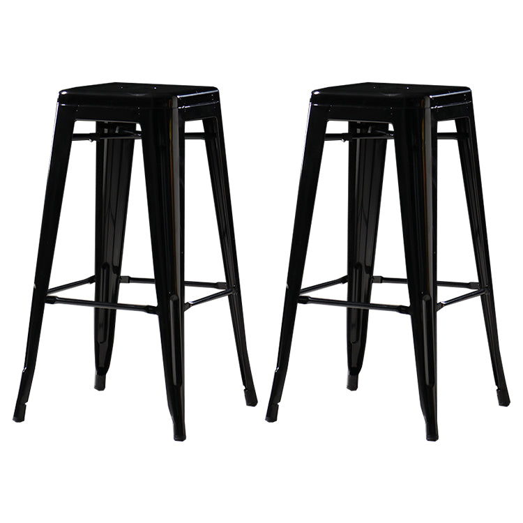 Industrial Style Bar-stool Metal Counter Bar Stool for Kitchen
