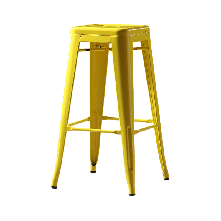 Industrial Style Bar-stool Metal Counter Bar Stool for Kitchen