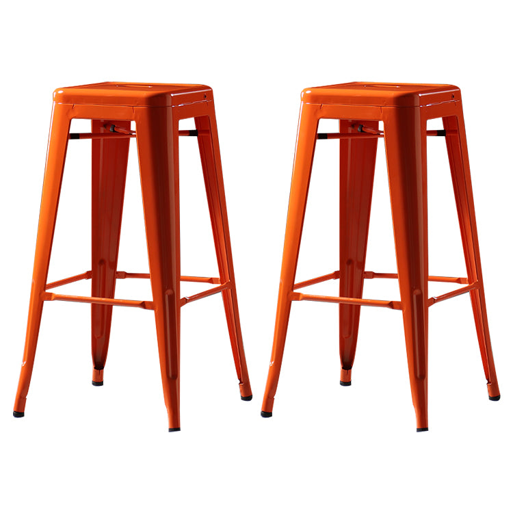 Industrial Style Bar-stool Metal Counter Bar Stool for Kitchen