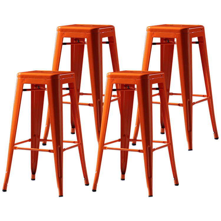 Industrial Style Bar-stool Metal Counter Bar Stool for Kitchen