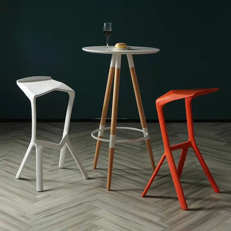 Contemporary Bar-stool Plastic Counter Bar Stool for Kitchen Bar