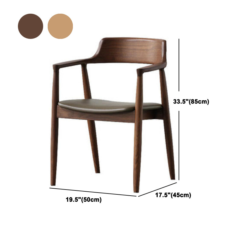 Modern Style Round Solid Wood Dining Set 1/2/4/5 Pieces Dining Set for Dining Areas