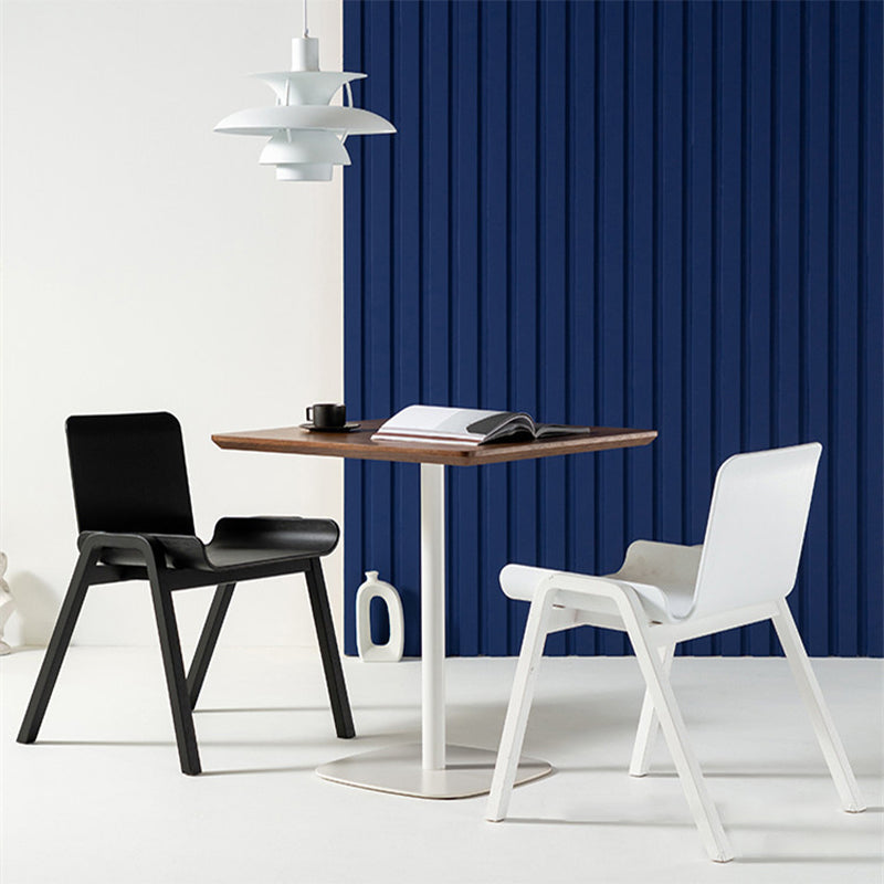 Coffee Shop Wood Dining Table Industrial Style Round Dining Table