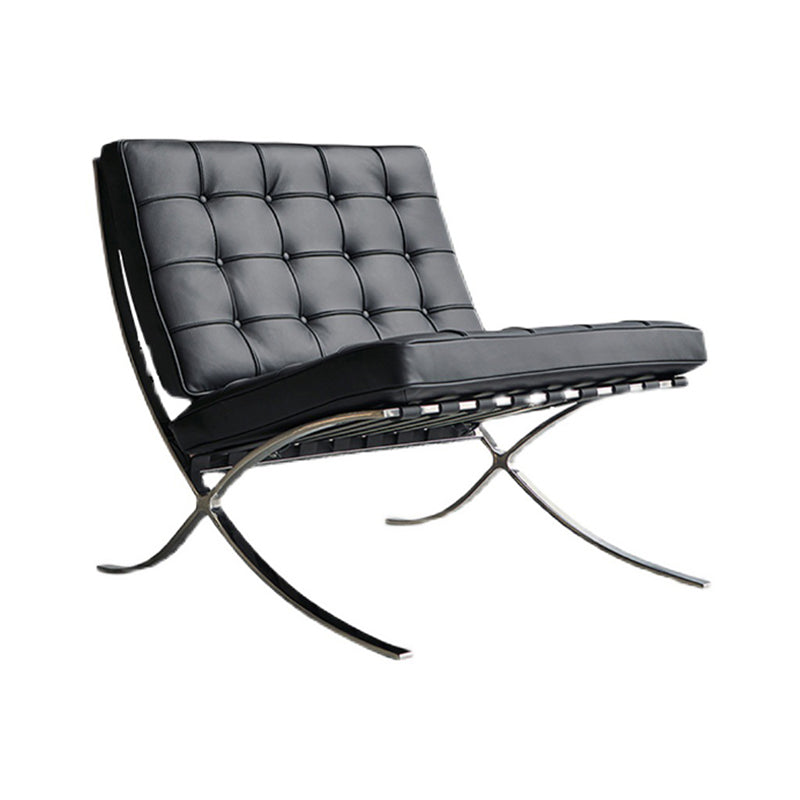 Tufted Cushions Chair 29.5"L x 31.5"W x 31.5" H Armless Chair for Living Room