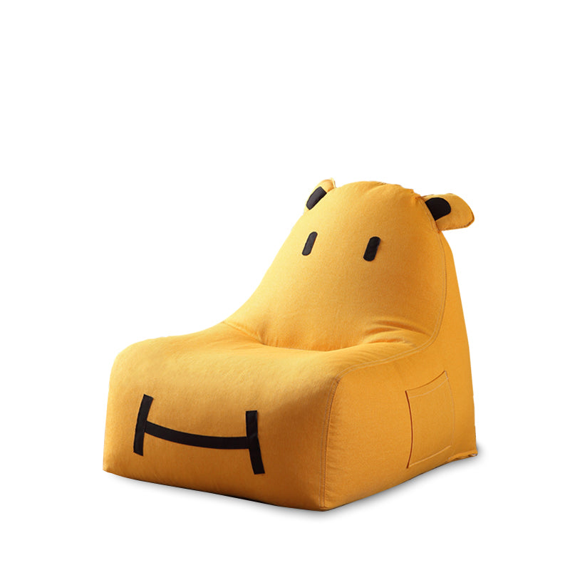 Armless Chair  Canvas Parsons Tight Back Chair for Living Room