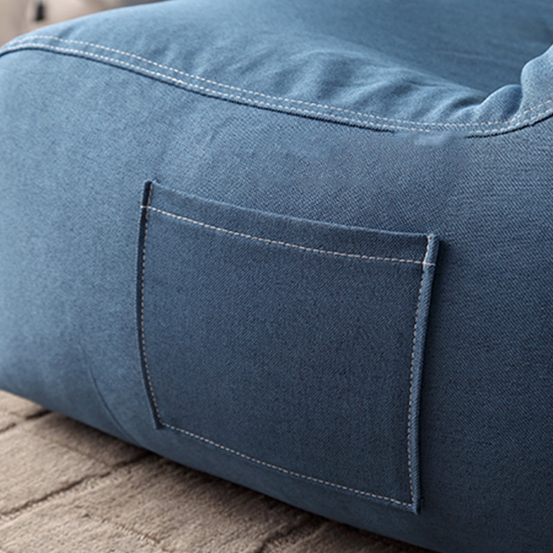 Armless Chair  Canvas Parsons Tight Back Chair for Living Room