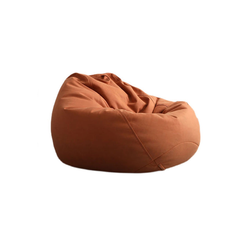 Bonded Leather Parsons Chair Armless Modern Chair for Living Room