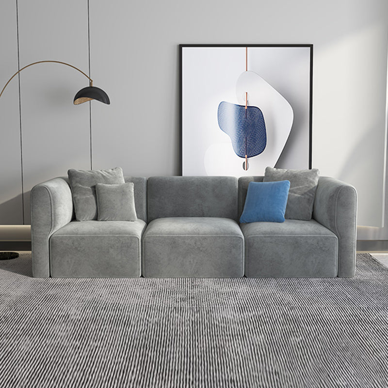 Light-grey Scandinavian Sofa 27.6" for Living Room and Apartment