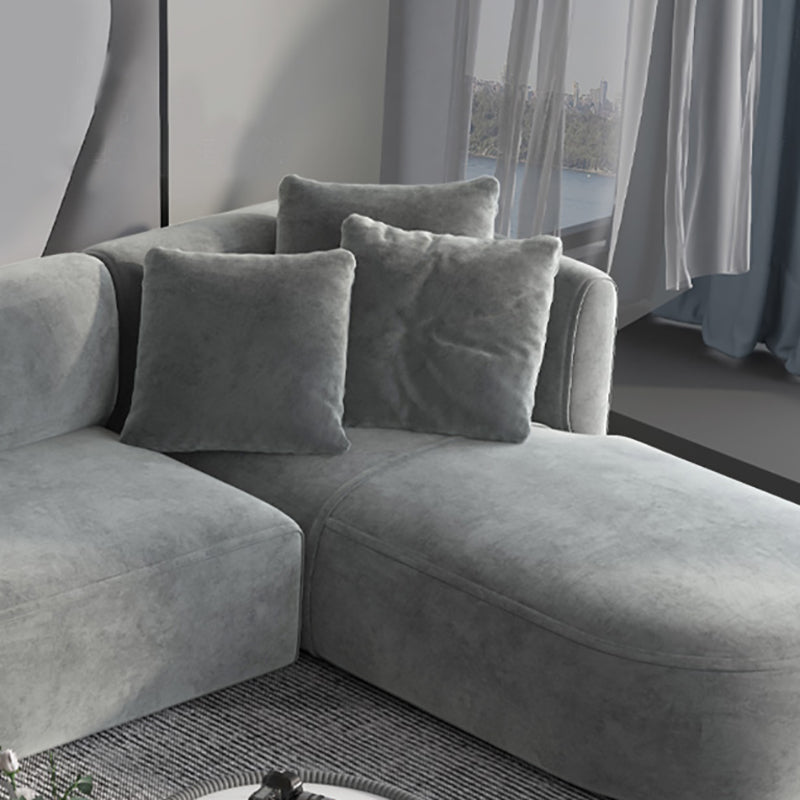 Light-grey Scandinavian Sofa 27.6" for Living Room and Apartment