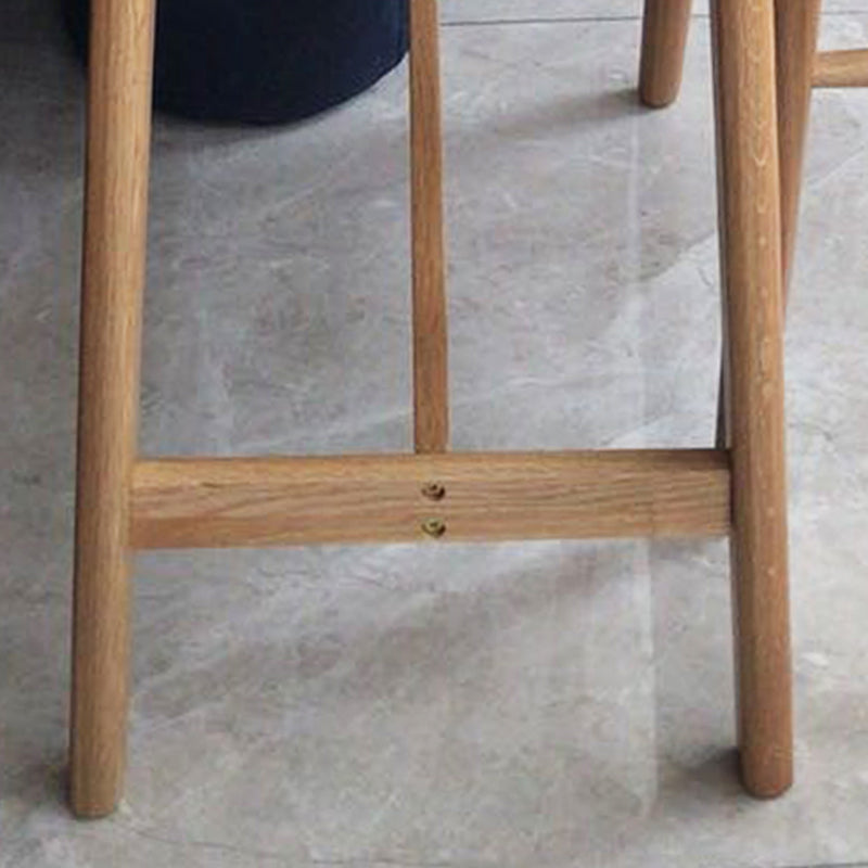 Modern Solid Wood Bistro Accent Dining Table Rectangle Indoor Patio Bar Table