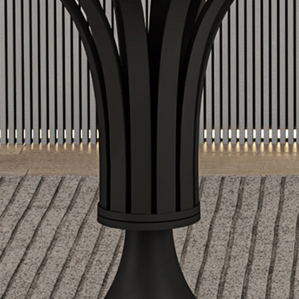 Modern Round Dining Table Sintered Stone Table for Dining Room