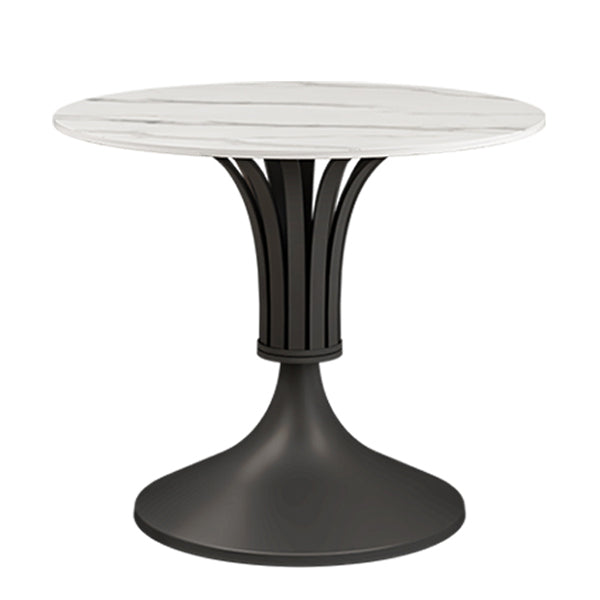 Modern Round Dining Table Sintered Stone Table for Dining Room