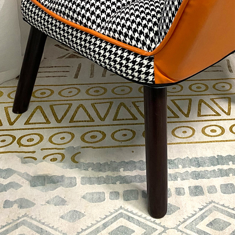 Linen Arms Included Chair 27.5"L x 20.8"W x 39.3" H Chair for Living Room