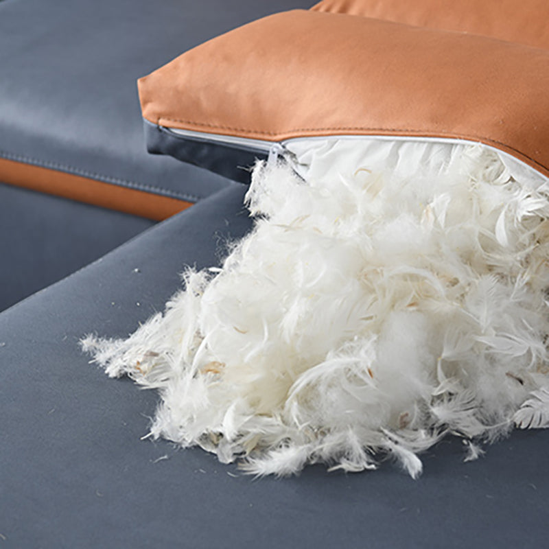 29.53" H Modern Square Arm Sofa with Cushions for Living Room,Apartment