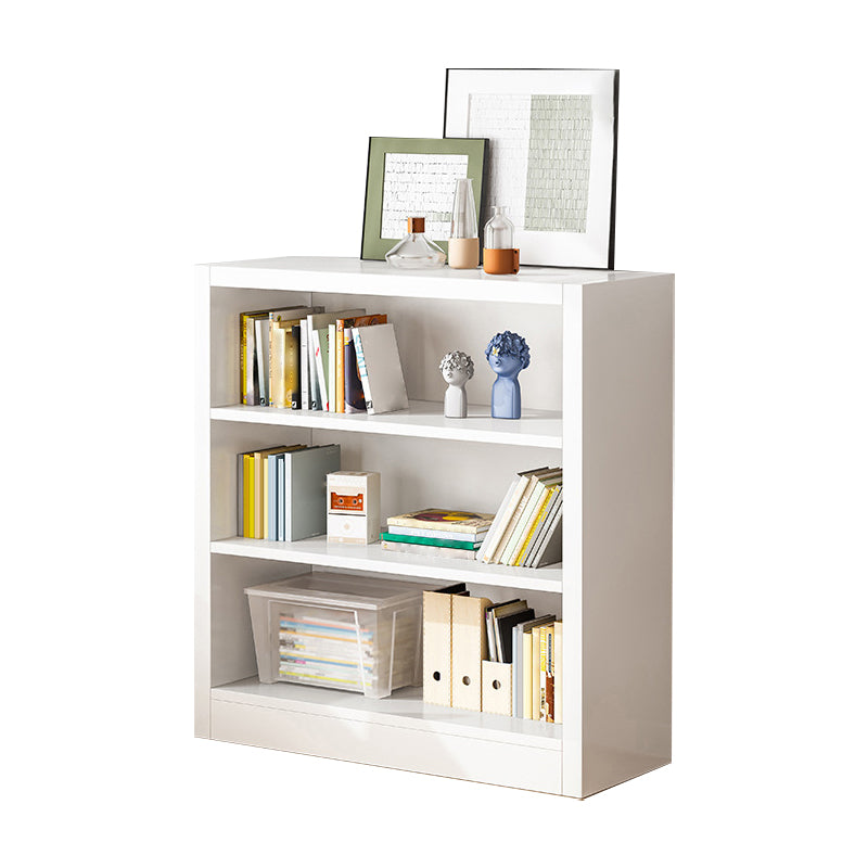 Contemporary Style Bookshelf Engineered Wood Bookcase for Home and Office