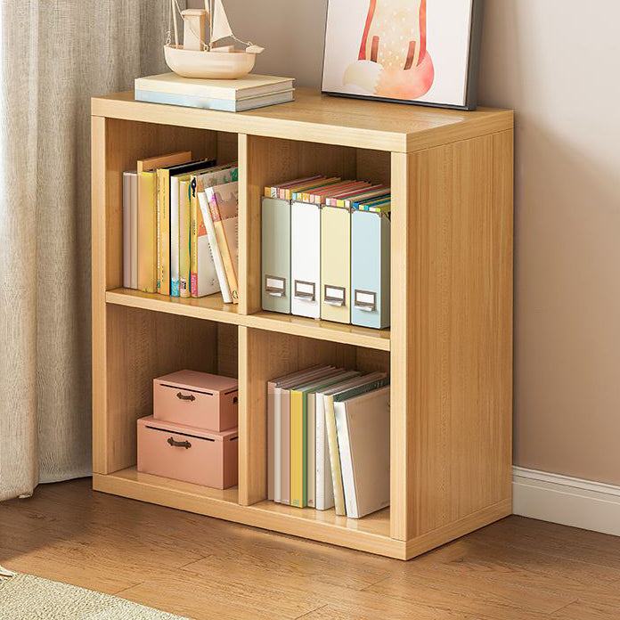 Contemporary Style Bookshelf Engineered Wood Bookcase for Home and Office