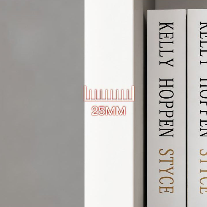 Contemporary Style Bookshelf Engineered Wood Bookcase for Home and Office