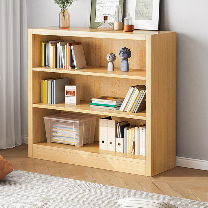 Contemporary Style Bookshelf Engineered Wood Bookcase for Home and Office