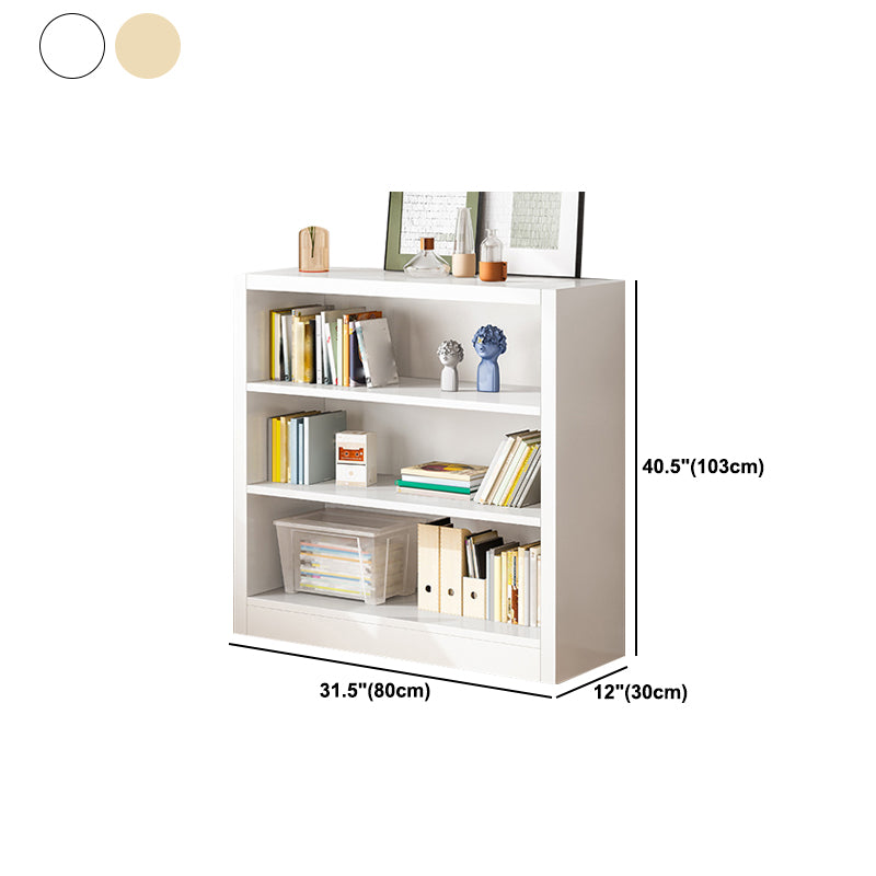 Contemporary Style Bookshelf Engineered Wood Bookcase for Home and Office