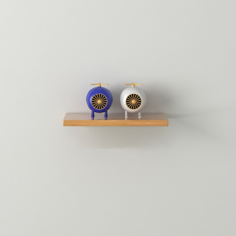 Scandinavian Floating Shelf Bookcase Wooden Bookshelf for Study Room