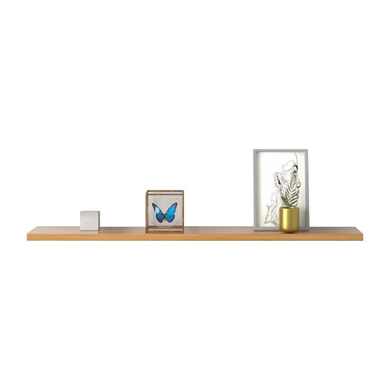 Scandinavian Floating Shelf Bookcase Wooden Bookshelf for Study Room