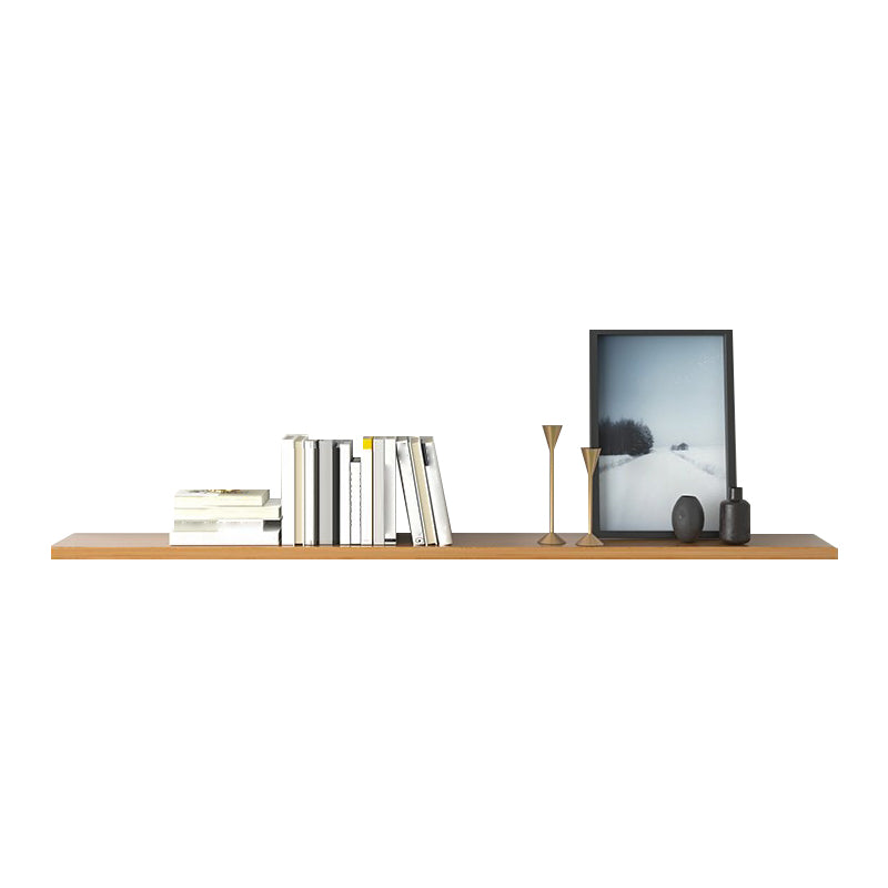Scandinavian Floating Shelf Bookcase Wooden Bookshelf for Study Room