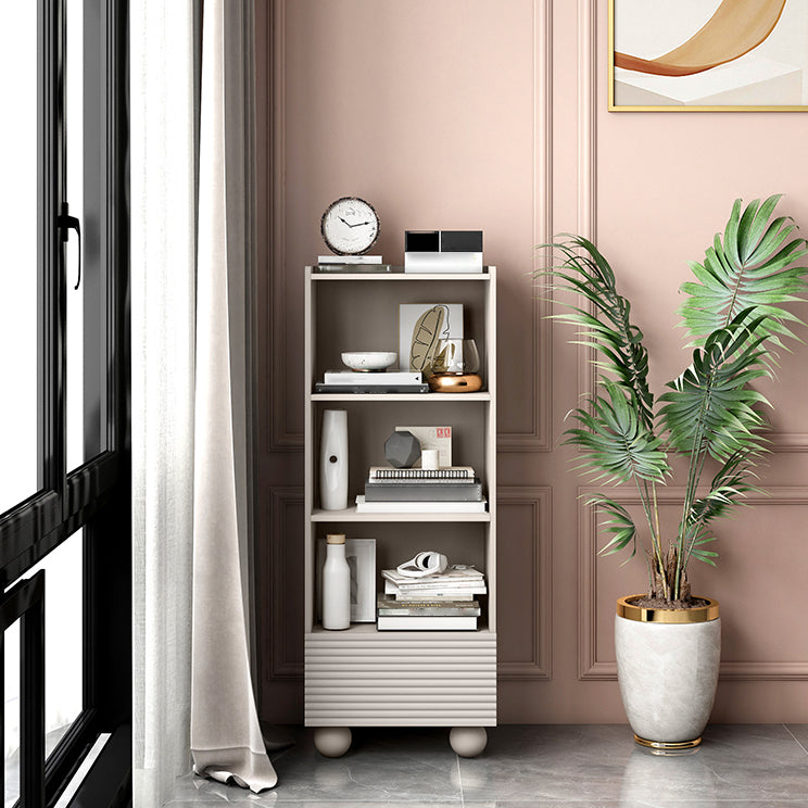 Standard Book Shelf with Drawer Vertical Shelf Bookcase for Office