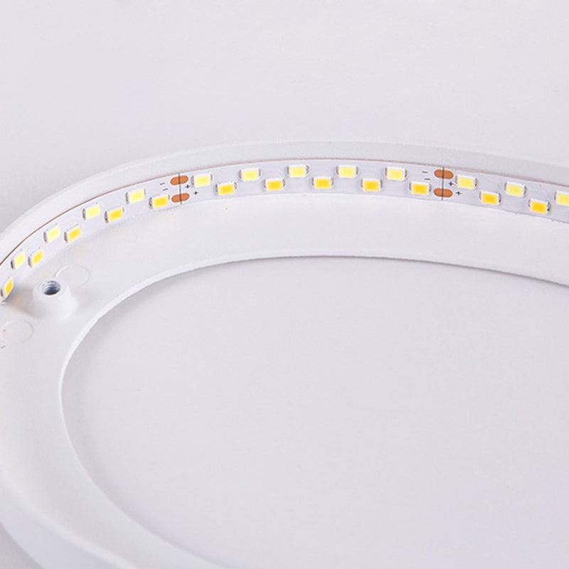 Geometric LED Flush Mount Modern Creative Style  Metal Flush Ceiling Light for Living Room