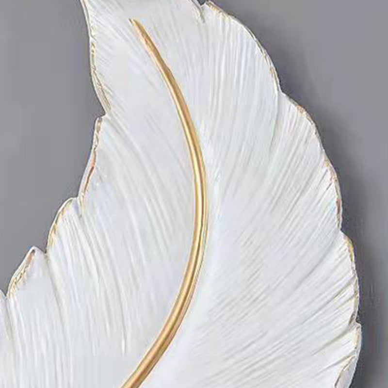 Modern Wall Lamp Household Feather Wall Mount Lighting for Sitting Room