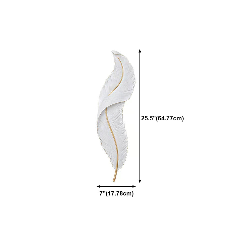 Modern Wall Lamp Household Feather Wall Mount Lighting for Sitting Room