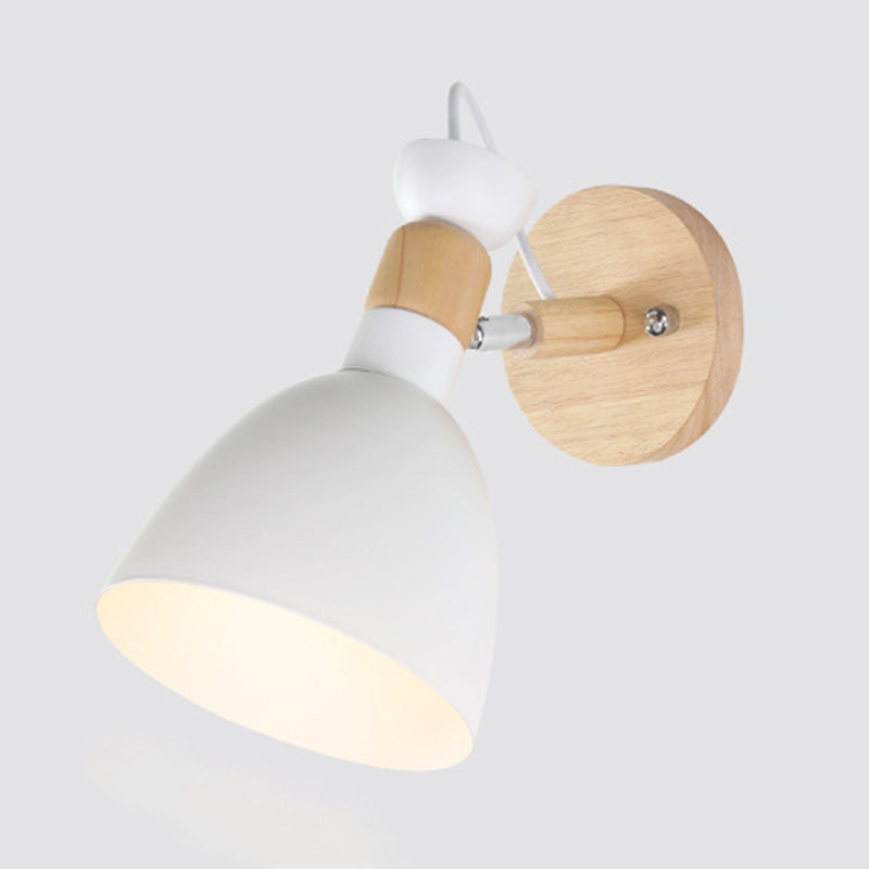 Geometric Wall Mounted Lamps Modern Style Metal 1 Light Wall Light Sconces
