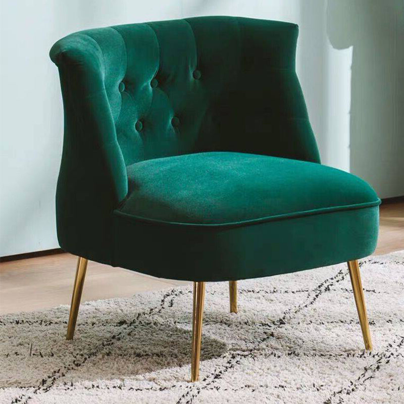 22.83" L x 23.62" W x 27.55" H Modern Armless Sofa Accent Chair for Living Room