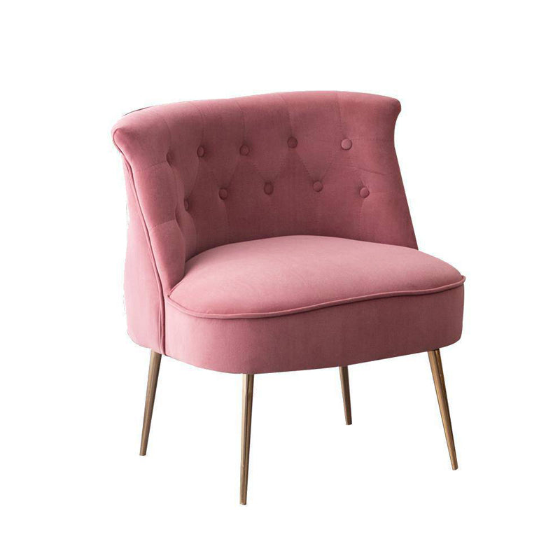 22.83" L x 23.62" W x 27.55" H Modern Armless Sofa Accent Chair for Living Room