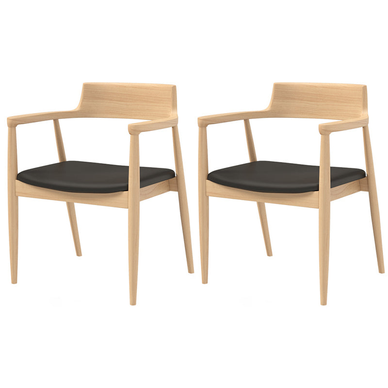 Modern Solid Wood Dining Room Set 1/2/4/5/7 Pieces Pine Dining Room Chair Set