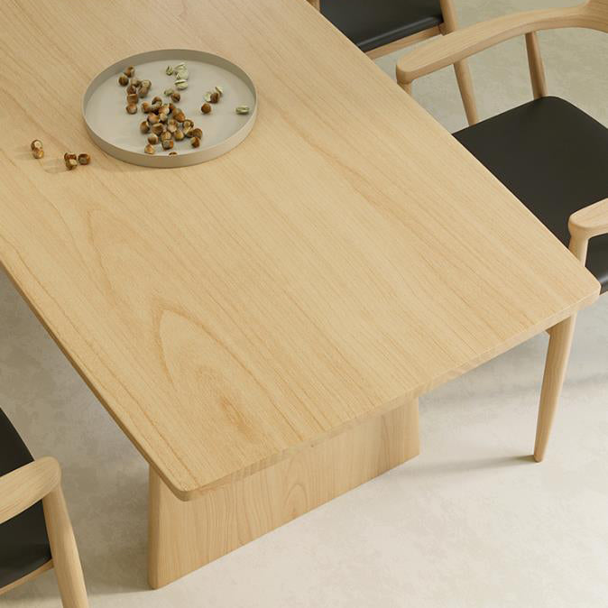 Modern Solid Wood Dining Room Set 1/2/4/5/7 Pieces Pine Dining Room Chair Set